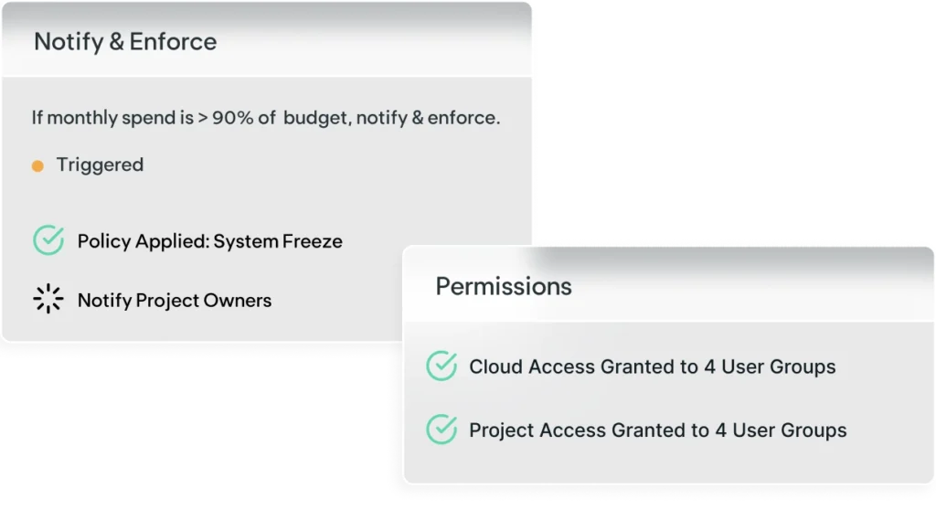 Provisioning & Guardrails