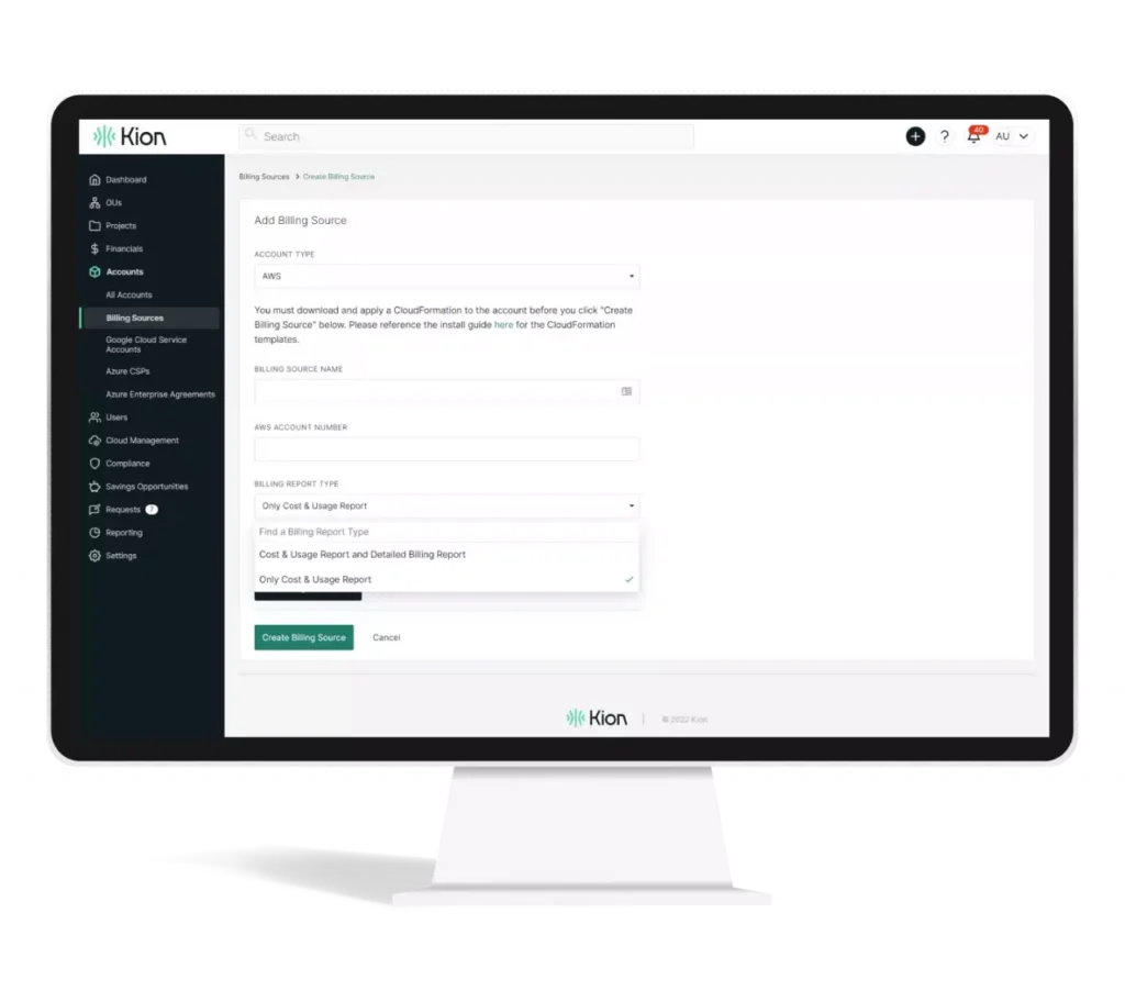 support for aws billing conductor